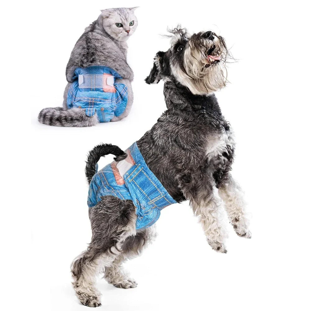 47pcs Female Disposable Dog Cat Diapers (Small)